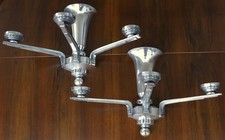 Paire appliques lampe Art Deco