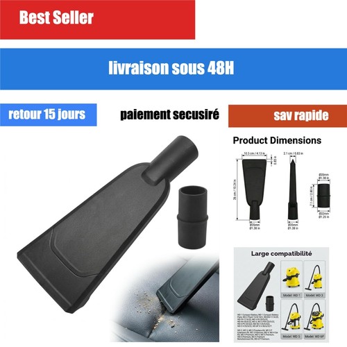 Embout aspirateur voiture - , 35