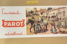 Parot Eau Minerale Advertising Blotter