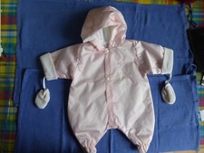 vêtement poupon poupée COROLLE Pilote rose 2005 42 cm