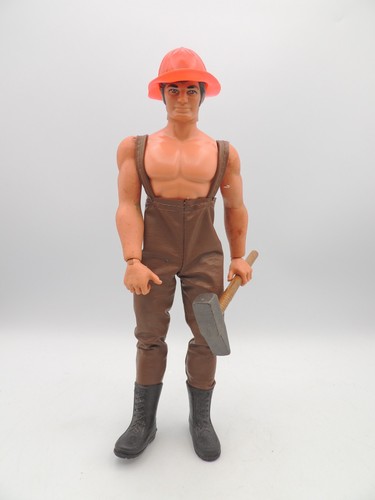 Big jim figurine - big, pompier