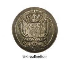 Bouton 8°Régiment de la Garde Royale, officiers (1816-1830) France. 25 mm