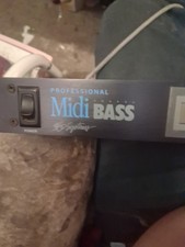 Rare Professional MIDI Bass Rackmount Digital Instrument 360 Systems. Midi Cords