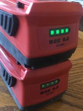 2  Hilti CPC B22  5.2Ah