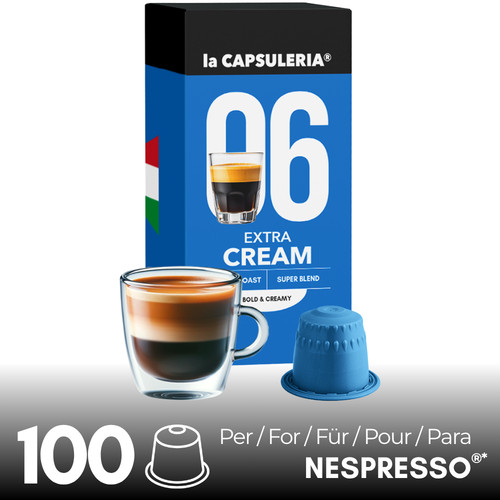 Café Extra Cream 100 capsules