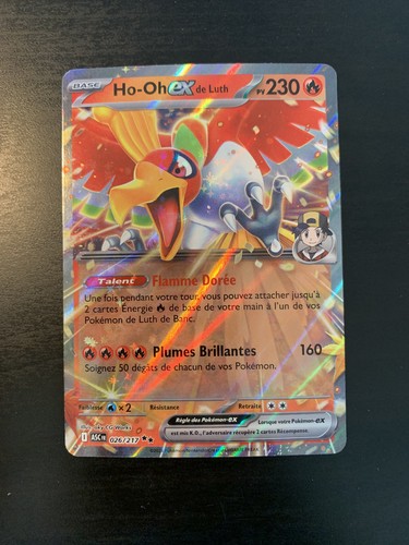 Carte pokémon ex de - carte, ho-oh