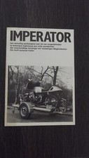 CATALOGUE/BROCHURE REMORQUE TRAILERS IMPERATOR + MOTO BMW + REMORQUE PEKAWEE