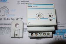 HAGER ED192 Contacteur Délesteur 2 voie réglage 15-90 Ampères + TI ou tore, 220V