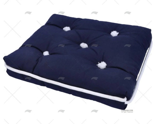 Coussin simple bleu - coussin,