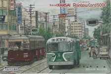 Carte JAPON - TRAMWAY &