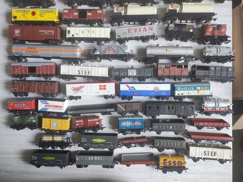 Lot important wagons - important, de