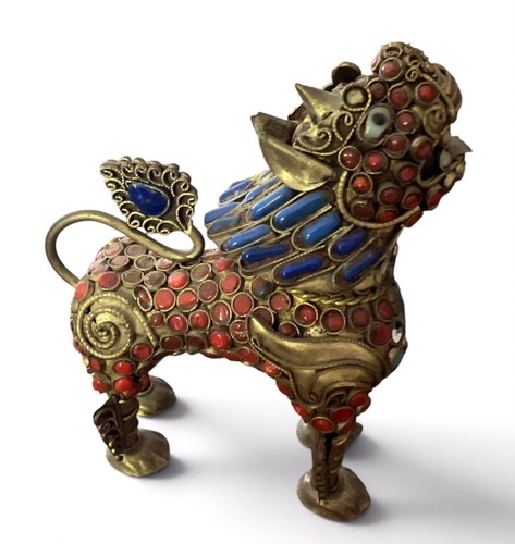 Lion des neiges tibetain - des,