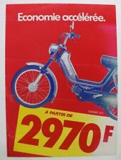 Motobecane MBK Solex Blue Moped Range Manifesto Av 88 Mob 51V 98 Tt