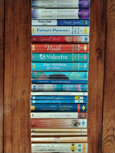 Livres romans harlequin - 16,