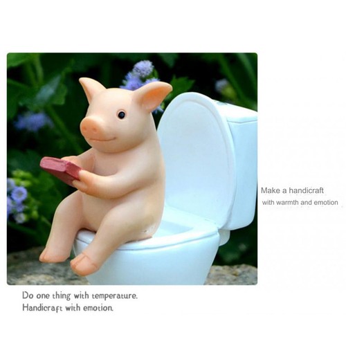 Figurine cochon décorative