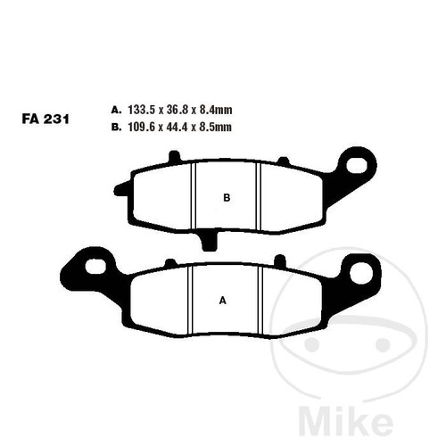 43553 plaquettes frein - 43553-plaquettes,