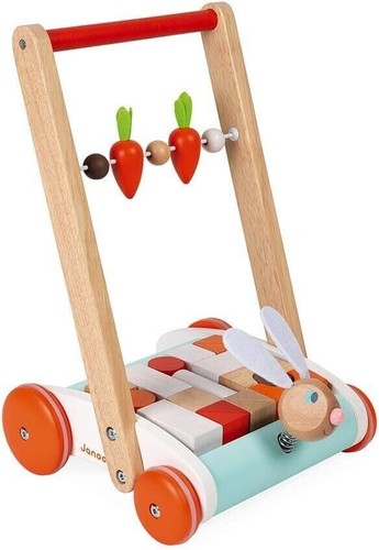 Janod chariot blocs - janod, bois