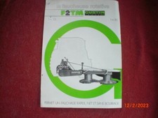 ANTIQUE ADVERTISING PROSPECTUS ROTARY MOWER GUSTIN F2TM
