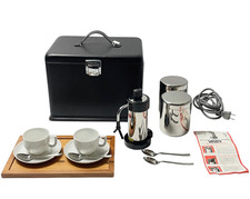 BOFFI " VELOX " Cabinet Espresso Machine & Caffe Tools Travel Cafe Set