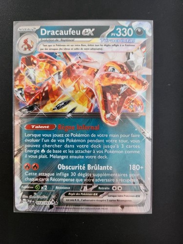 Carte pokémon dracaufeu - dracaufeu, ex