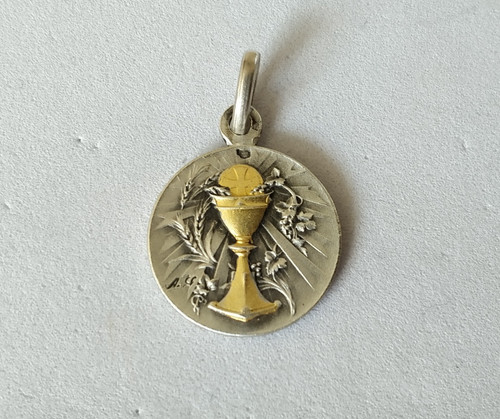 Ancienne médaille religieuse - ancienne,