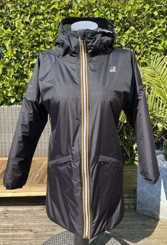 Manteau parka noir - parka, fourré