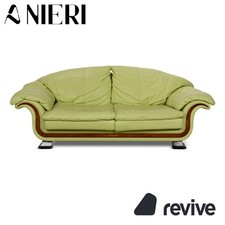 Nieri Canapé En Cuir Vert