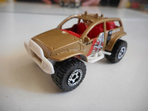 Matchbox 4x4 buggy gold - matchbox,
