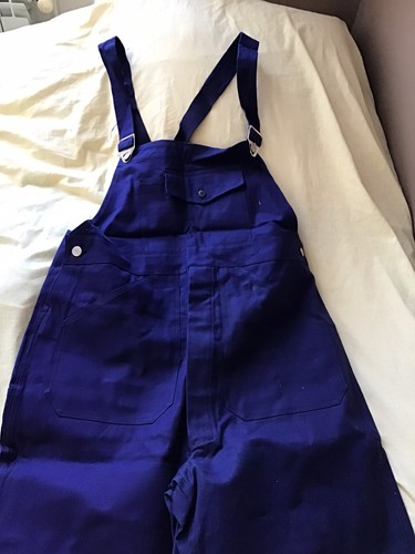 Salopette travail bleu - de,