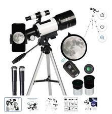 Telescope With All Accessories, And Carry Case