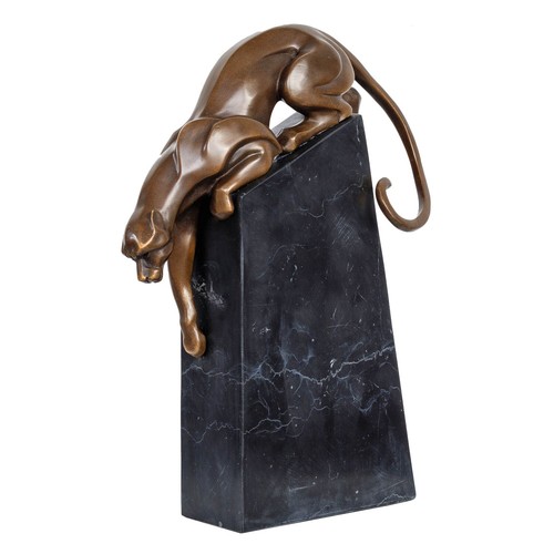 Statue bronze panthère - de,