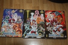 3   coffrets Saint Seiya Les