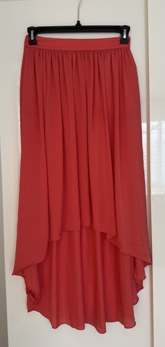 Jupe longue corail zara - longue,