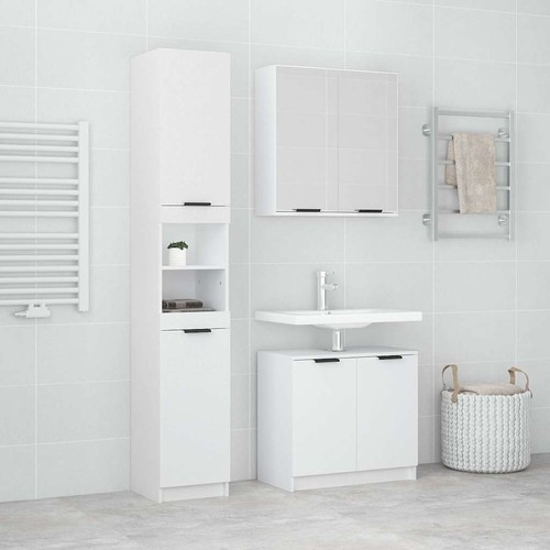 Meubles salle bain 3 pcs - bain,