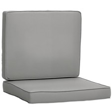 Outsunny Lot de 2 coussins de