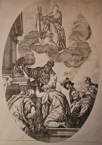 Xviie 1680 gravure - gravure, ancienne