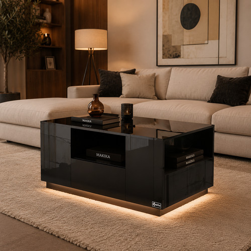 Makika table basse led - basse, moderne
