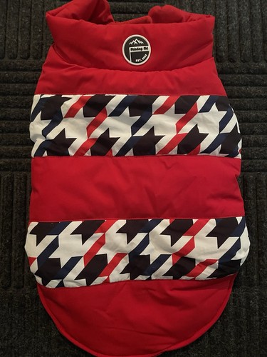 Fabdog pet apparel ski - apparel, red