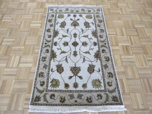 Hand knotted ivory - x,