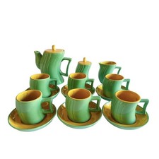 ? Coffee service x 6 people Massimo Iosa Ghini Memphis Group Sottsass 90s