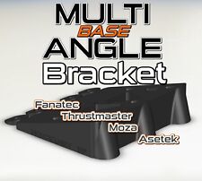 NEW fanatec moza thrustmaster asetek support angled fix bracket mounted adapter