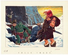 Ex-libris NIELSEN   Folle