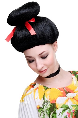 Carnaval perruque geisha asie - perruque,