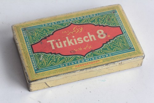 Boîte cigarettes tôle - à,