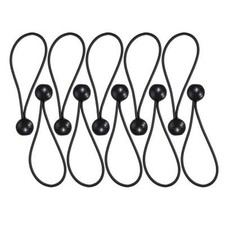 30 pièces boule tendeur noire boule élastique bâche tendeur 15 cm pour bâche