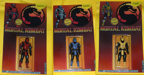 Joe mortal kombat - 3, 3/4"