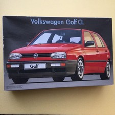 Fujimi 124 VW Golf CL Model Kit Unassembled Classic Car