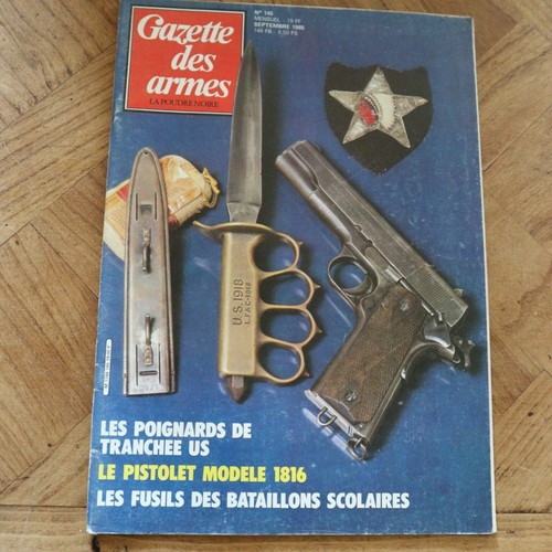 Revue gazette armes 145 - revue, n°145