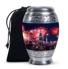 Urnes de crémation pour hommes adultes Empire State urnes funéraires cendres ...