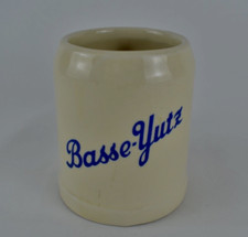 YUTZ BREWERIE THIONVILLE LOW BEER STONEWARE MUG ENGRAVED CAPACITY 5/20